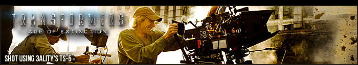 Transformers shot using 3ality's TS-5